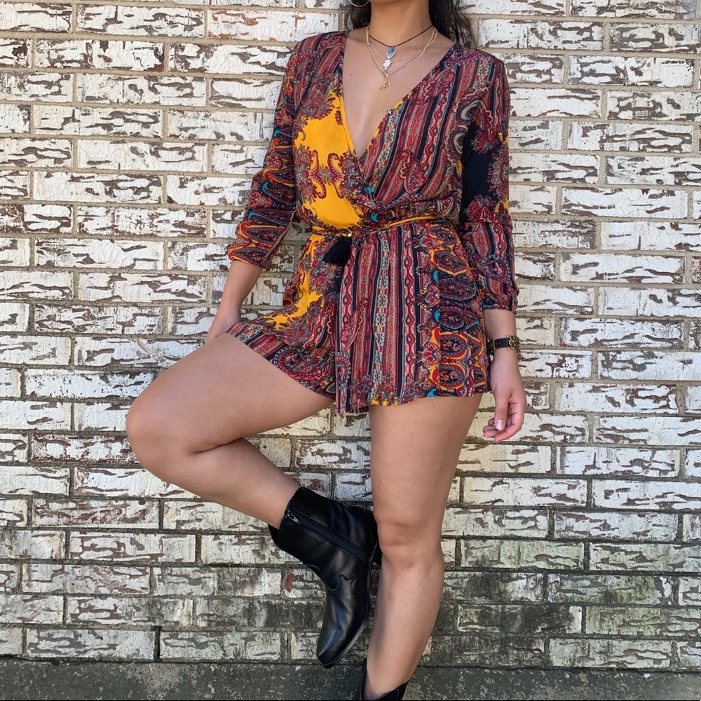 Paisley Romper